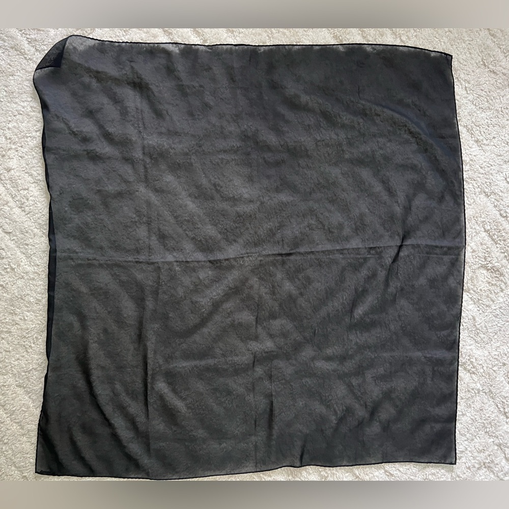 Elegant Black Scarf